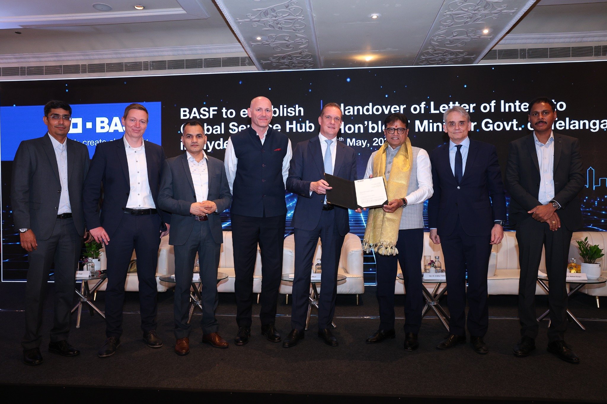 BASF’s Global Business Services to establish a Global Service Hub for Finance and HR services in Hyderabad